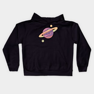 Pink Planet Kids Hoodie